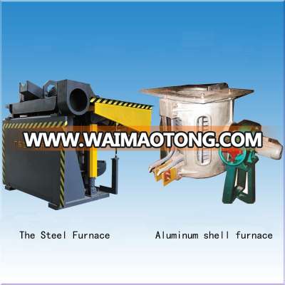 induction melting furnace for Copper 1ton