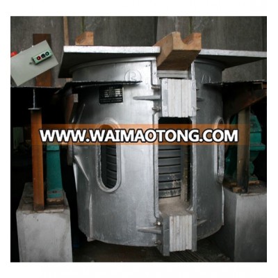 1 ton Steel Iron High Temperature Induction Heating Melting Furnace Price