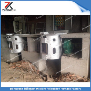 200kgs Induction Melting Furnace for Copper Scrap